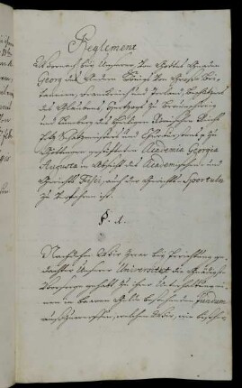 Reglement zum Akademischen- und Gerichts-Fiskus sowie den Gerichtssporteln [-nebengebühren].