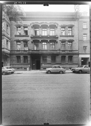 Görlitz-Altstadt, Elisabethstraße 33. Wohnhaus (um 1875). Straßenfront
