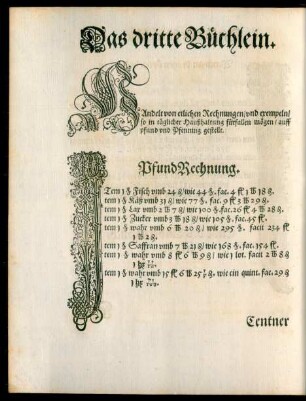 Das dritte Büchlein.