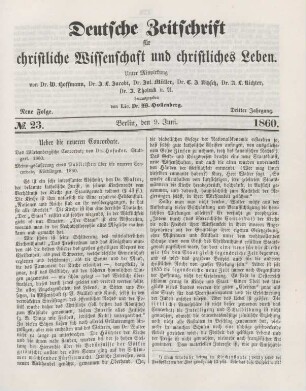 177-181 Ueber die neueren Concordate