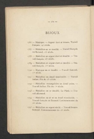 Bijoux