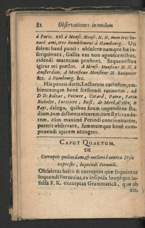 Caput Quartum.