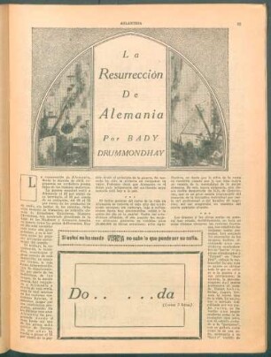La resurrección de Alemania