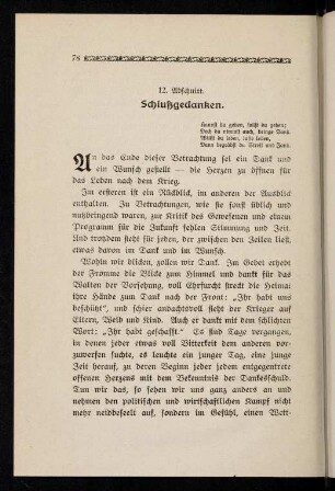 78-82, Schlußgedanken