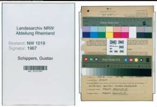 Entnazifizierung Gustav Schippers , geb. 16.06.1890 (Angestellter)