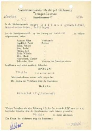 Blickle, Georg