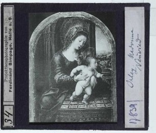 Orley, Madonna mit Kind hinter einem Tisch (Ottawa, NGoC 28531)