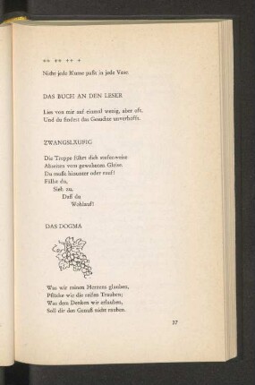 Nicht jede Blume paßt in jede Vase.