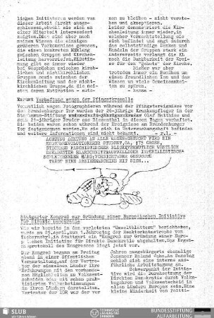 Verhaftung wegen der Pfingstkrawalle