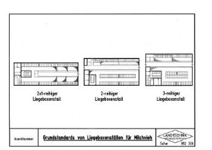 Grundstandards von Liegeboxenställen für Milchvieh