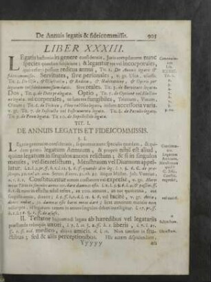 Liber XXXIII.