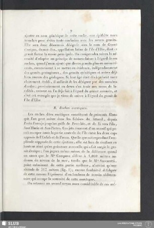 B. Roches euritiques