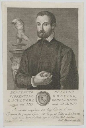 Bildnis des Benvenuto Cellini