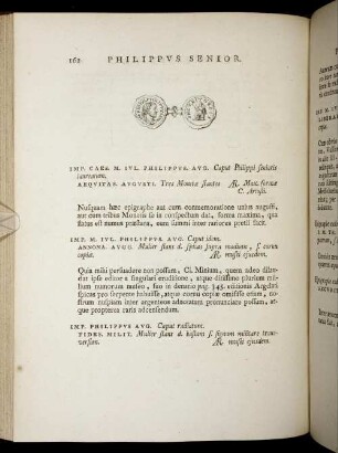 Philippus. Senior. [ ... mit Abbildungsbeschreibung].