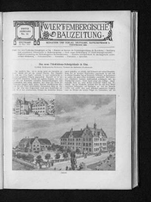 Das neue Friedrichsau-Schulgebäude in Ulm