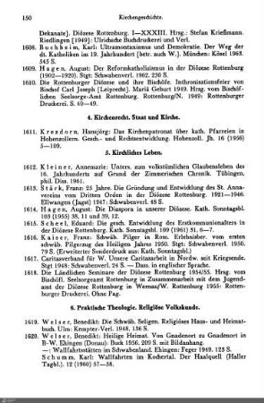 4. Kirchenrecht. Staat und Kirche