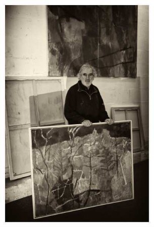 CARSTEN GILLE IN SEINEM ATELIER