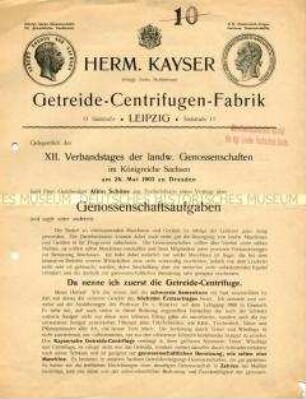 Getreide-Zentrifuge