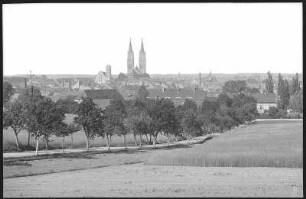 Oschatz. Blick auf Oschatz