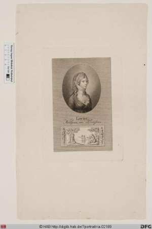 Bildnis Luise, Königin von Preußen, geb. Prinzessin von Mecklenburg-Strelitz