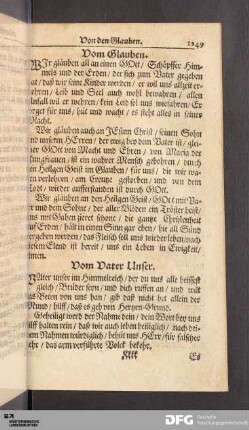 Vom Vater Unser
