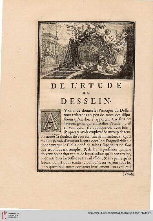 De l'etude du dessein