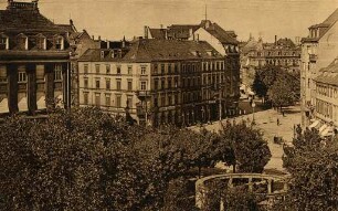 Karlsruhe - 32 Ansichten nach photographischen Aufnahmen. Ludwigsplatz