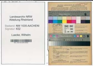 Entnazifizierung Wilhelm Luecke , geb. 08.11.1888 (Steiger)