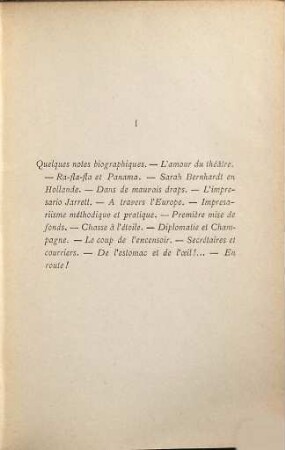 Les étoiles en voyage : la Patti, Sarah Bernhardt, Coquelin