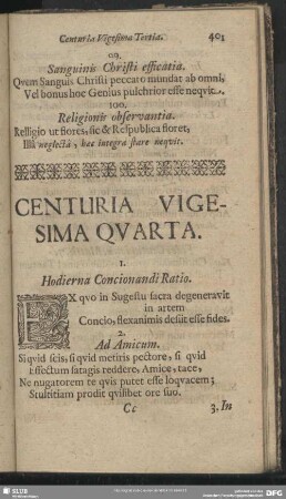 Centuria Vigesima Quarta