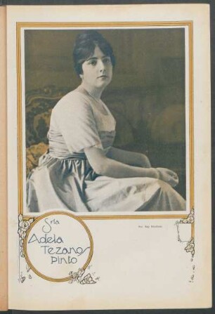 Srta. Adela Tezano Pinto - [Fotografía]