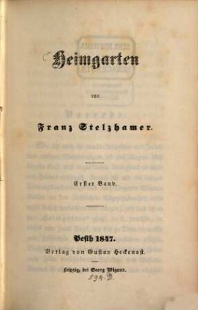 Heimgarten, 1