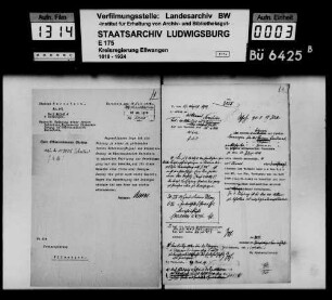 Schreinerinnung für den Oberamtsbezirk Neresheim
