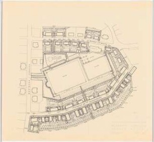 Gartenanlage Siedlung Rudeltstraße, Freital: Lageplan 1:500