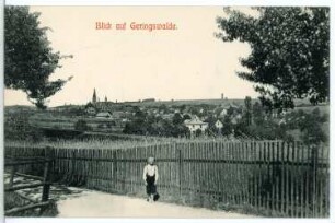 Geringswalde. Blick auf Geringswalde