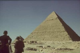 Chephren-Pyramide : Reisefotos Ägypten. Chephren-Pyramide (2558 bis 2532 v. Chr.)