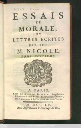 T. 8: Ou Lettres Ecrites Par Feu M. Nicole