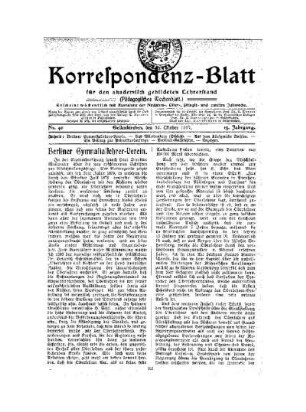 Berliner Gymnasiallehrer-Verein