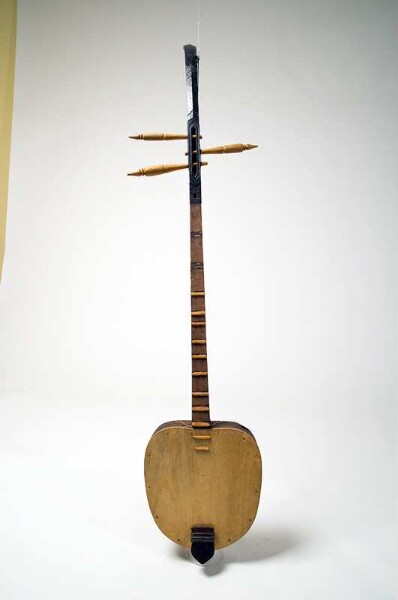 Box neck lute