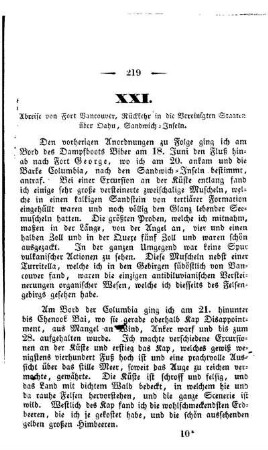 Abreise von Fort Vancouver, Rückkehr in die Vereinigten Staaten über Dahu, Sandwich-Inseln.