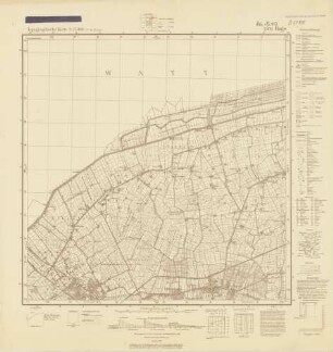 2309 (alte Nr.: 917) Hage, Topographische Karte 1:25000 (4cm - Karte)