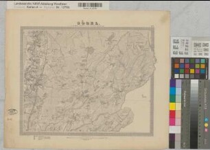 Hannover (Königreich/Provinz) topographische Karte Blatt 27 Sögel 1836-1848 (1878-1889) 1 geogr. Meile = 7,3 cm 29,5 x 36,5 Stich: Karl Jättnig, Hannover; Hermann Bormann; W. Brose; Wild jun. A. Papen, Premier Lieutenant B Nr. 116