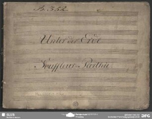 Unter der Erde. Excerpts - Mus.6001-F-504A : V (3), Coro, b