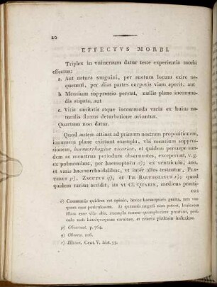 Effectus Morbi.