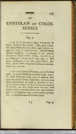 In Epistolam Ad Colossenses