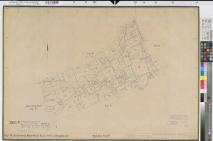 Walstedde (Drensteinfurt), Flurbereinigung Walstedde, Bl. 17 Schätzungskarte Flur 17
