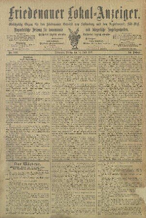 Nr. 162, 12.07.1907
