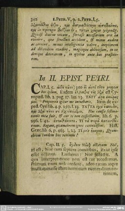In II. Epist. Petri