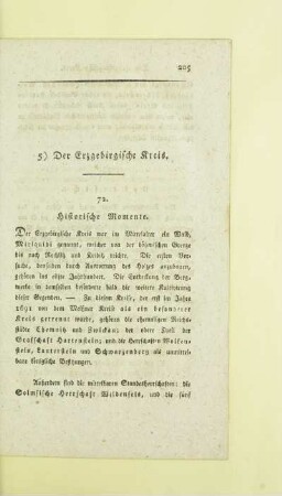 5) Der Erzgebirgische Kreis