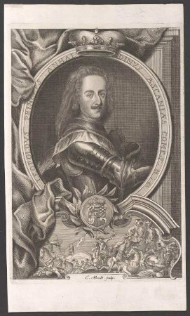Porträt Leopold I., Fürst von Anhalt-Dessau (1676-1747)